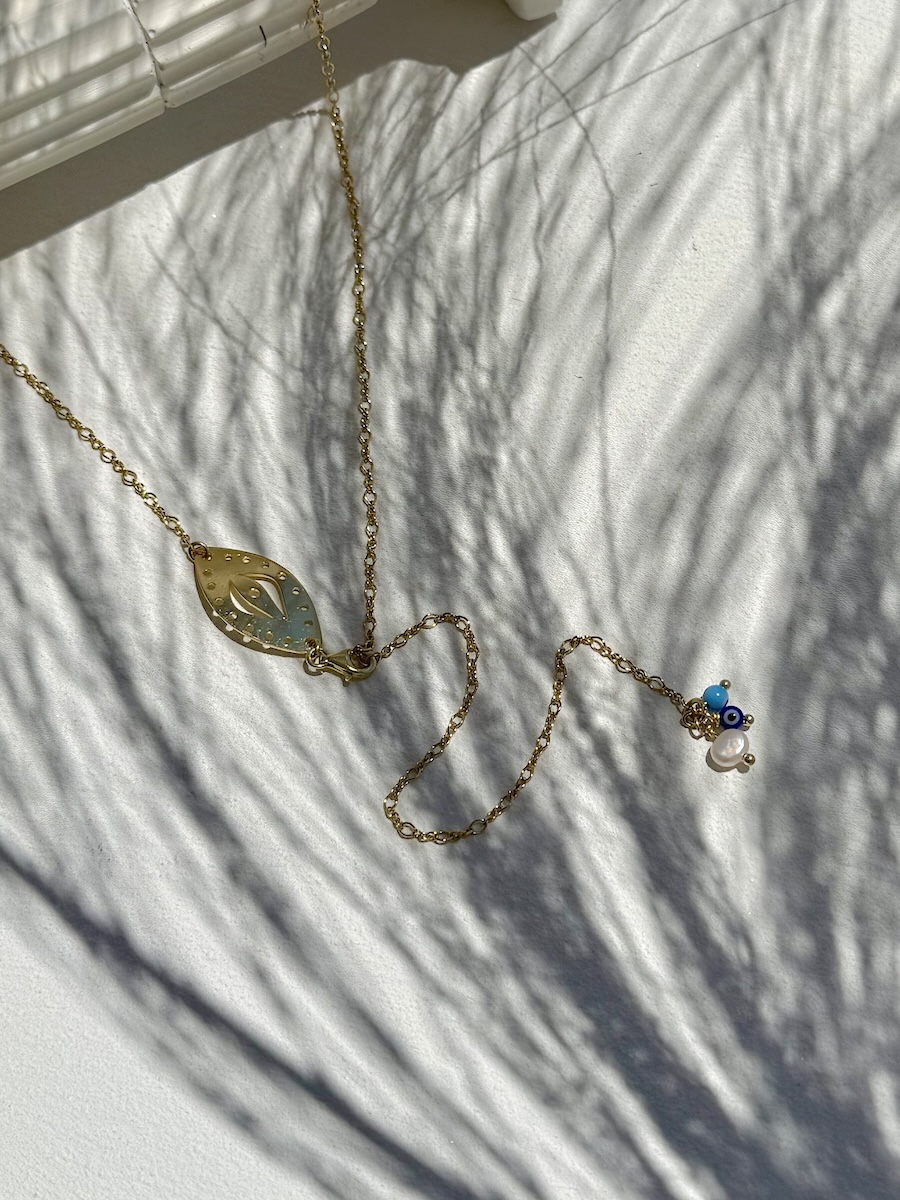 Oracle's Eye Versaile Necklace, Silver 925, Luxury Jewelry, Handcrafted in Greece, Tonia Moraitaki Jewelry