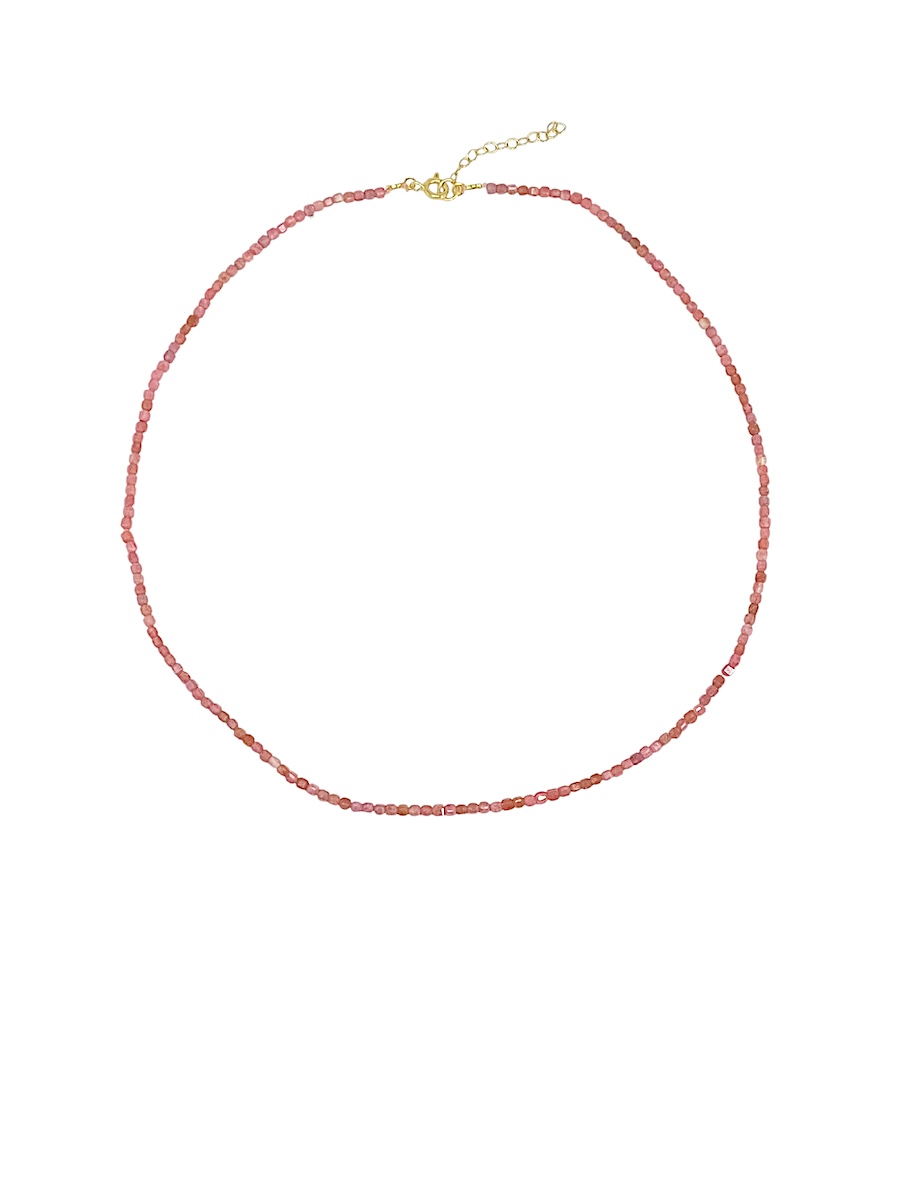 Rhodochrosite Beaded Necklace