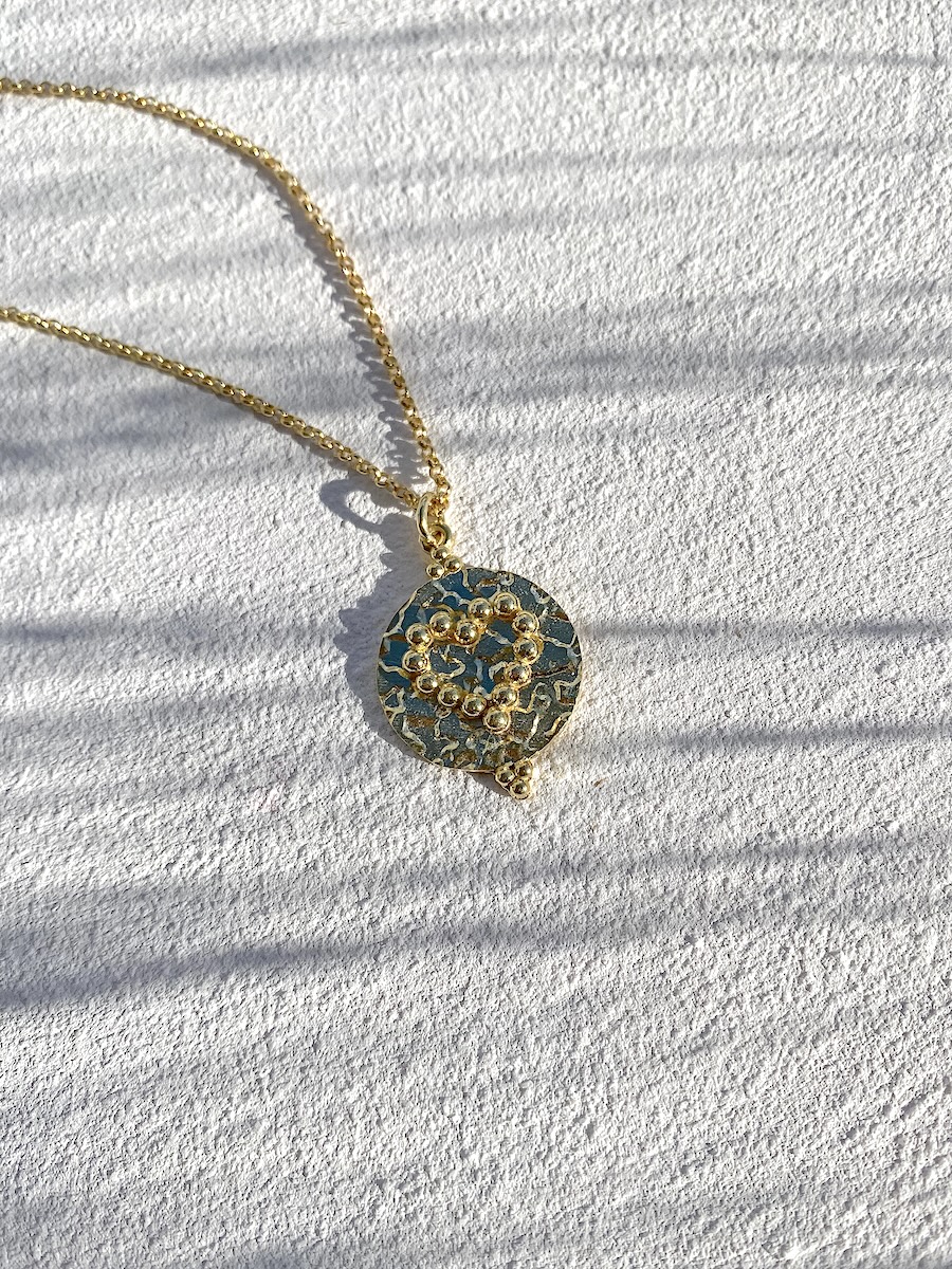Solar Heart Necklace